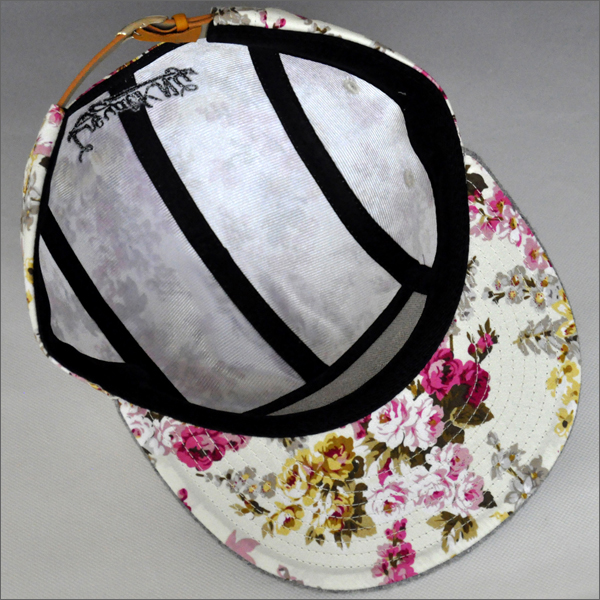 cheap flat brim 5 panel cap and hats