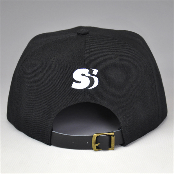 custom 3d embroidery flat bill snapback hats