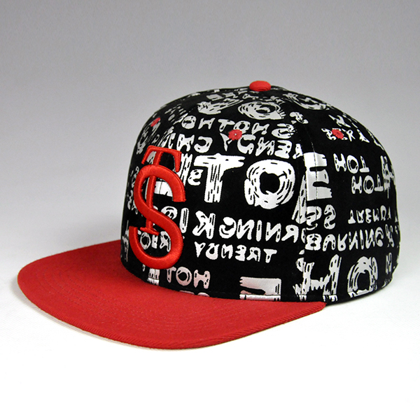 custom 3d embroidery snap back hat