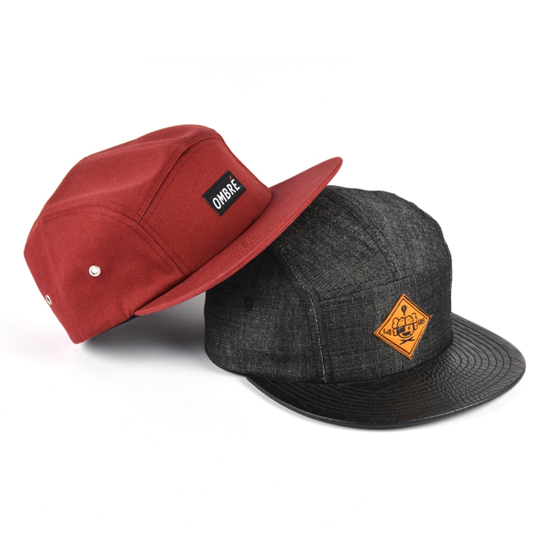 custom 5 panels cap wholesale