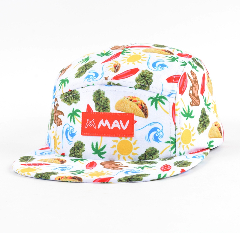 προσαρμοσμένο καπάκι λογαριασμού επίπεδη, έθιμο 5 καπέλα χονδρικής