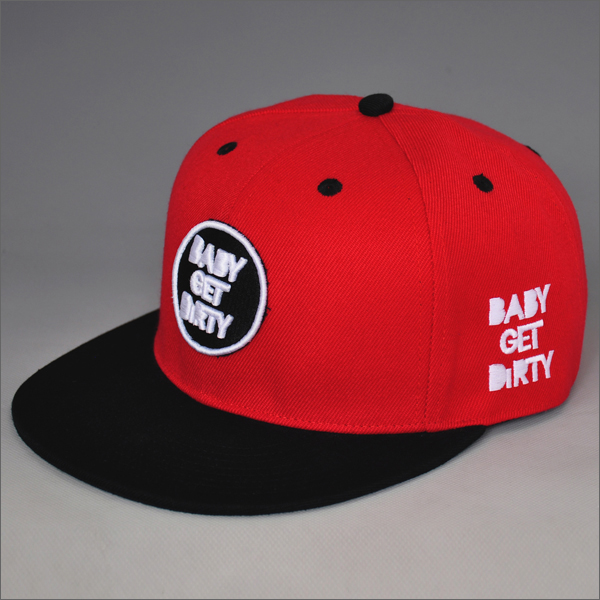 custom snap back hat with embroidery logo