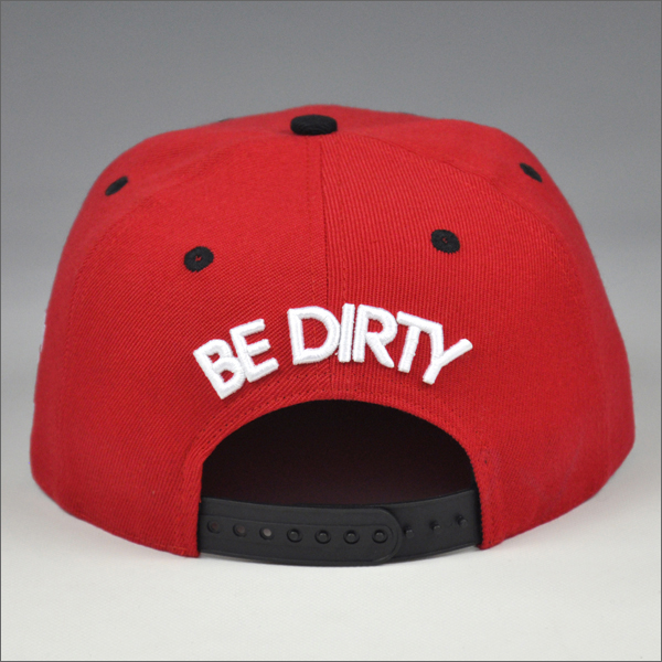 custom snap back hat with embroidery logo