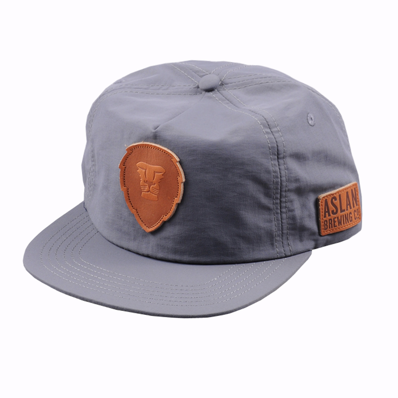 custom snapback manufacturer, leather patch snapback