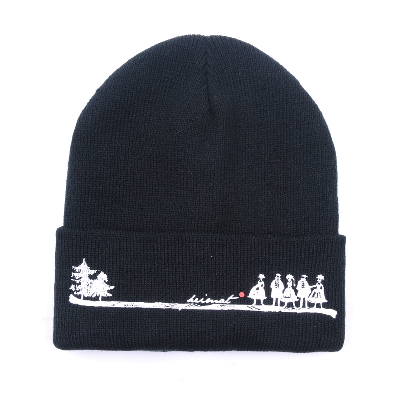 custom winter hats with logo, black beanie hat on sale