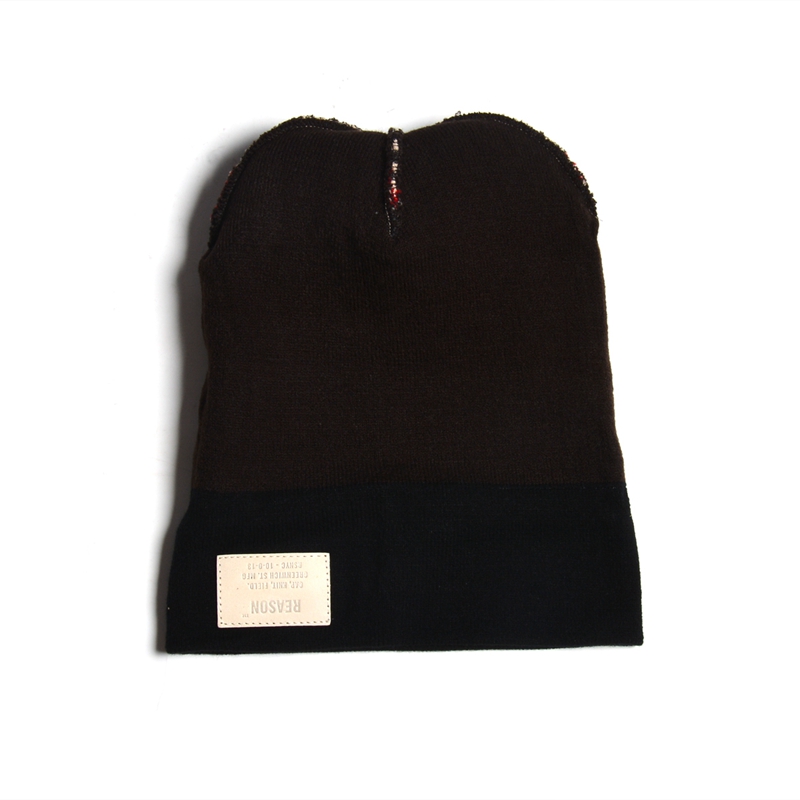 customize jacquard winter beanie with pom