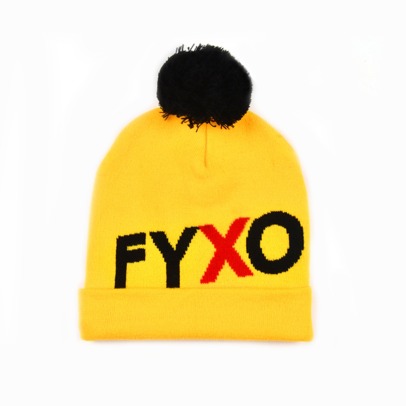 cute yellow bear beanie hat