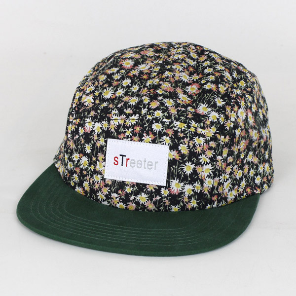 design 5 panel blank cap ,snap back hats