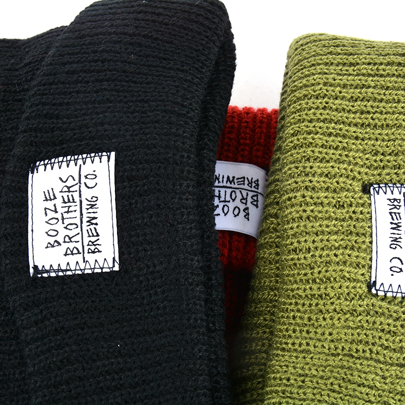 design logo plain winter beanies custom