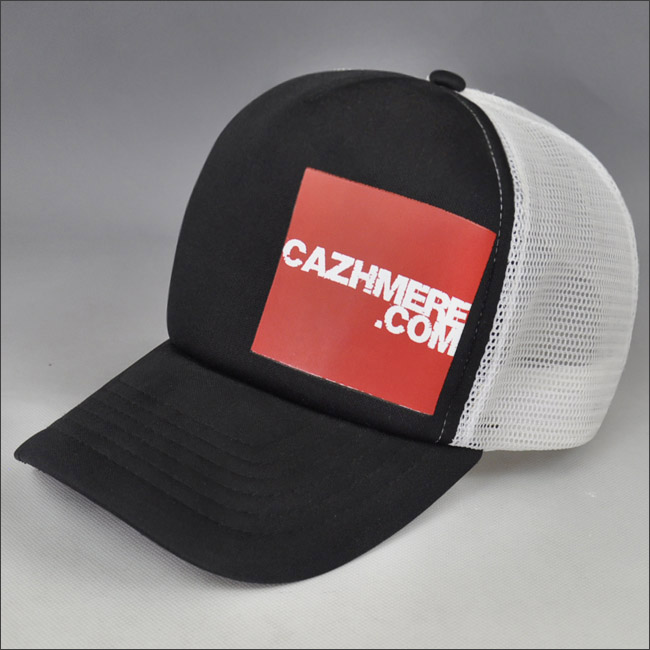 designer printed trucker cap