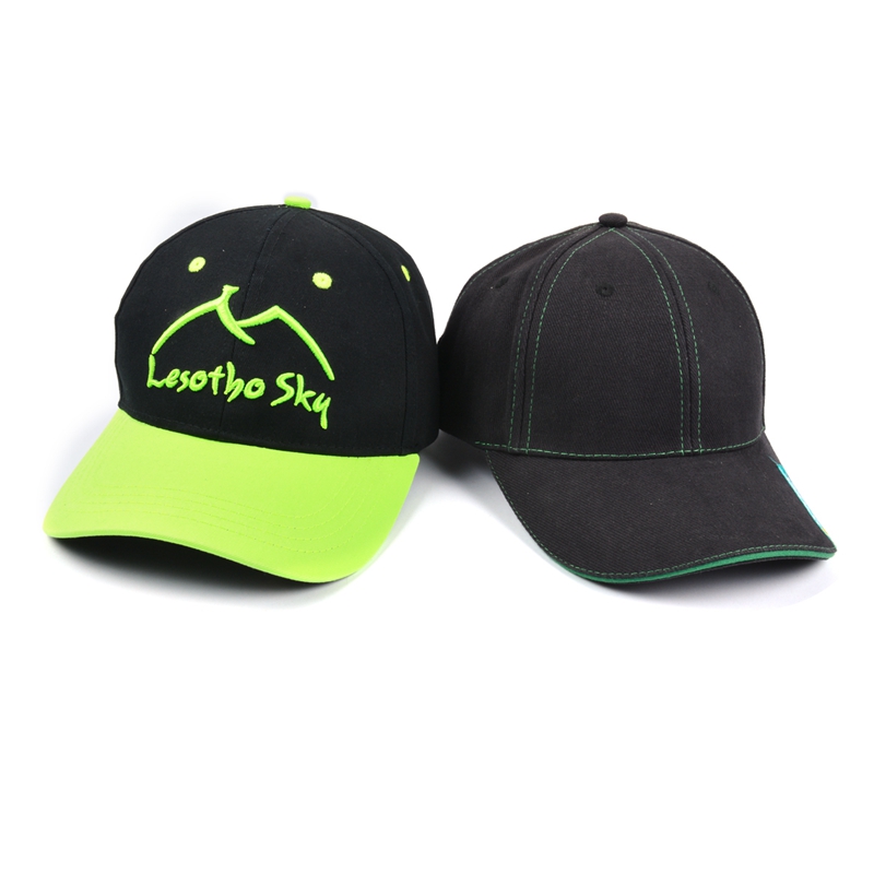 embroidery baseball cap 6 panels hat