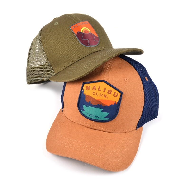 embroidery patch baseball sportd trucker caps mesh hats