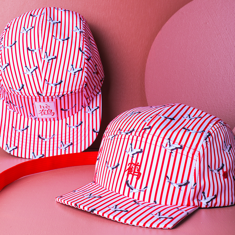 επίπεδη λογότυπο εκτύπωσης chinoiserie εκτύπωσης 5 προσαρμοσμένα καπάκια