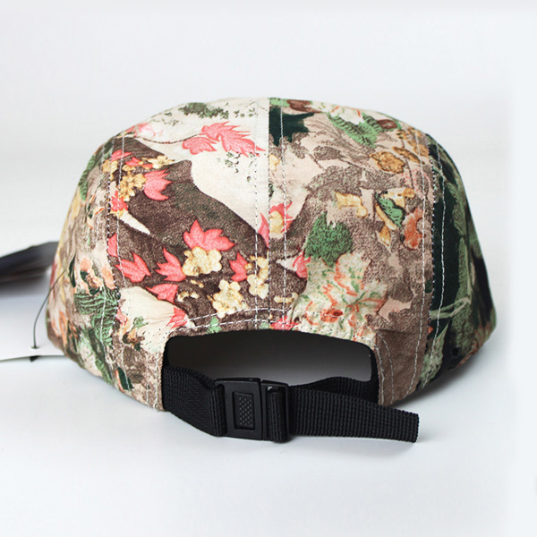 floppy hats men,floral brim custom 5 panel hat pattern