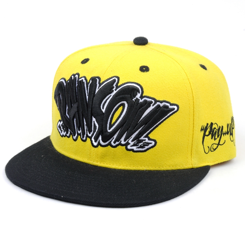 hip-hop snapback hat supplier china, custom embroidery snapback cap