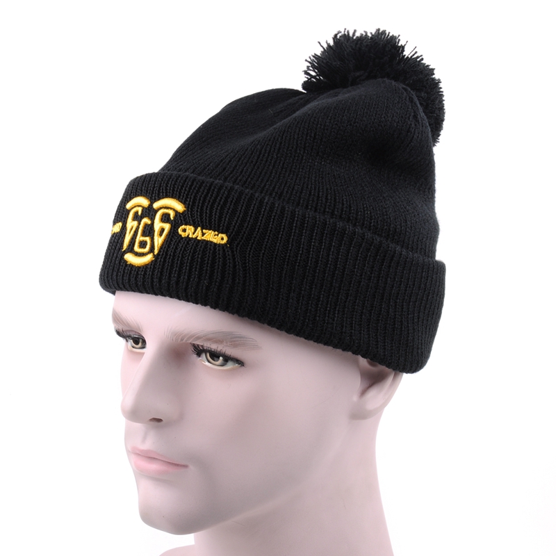 jacquard knitted hats, knitted beanie with top ball supplier