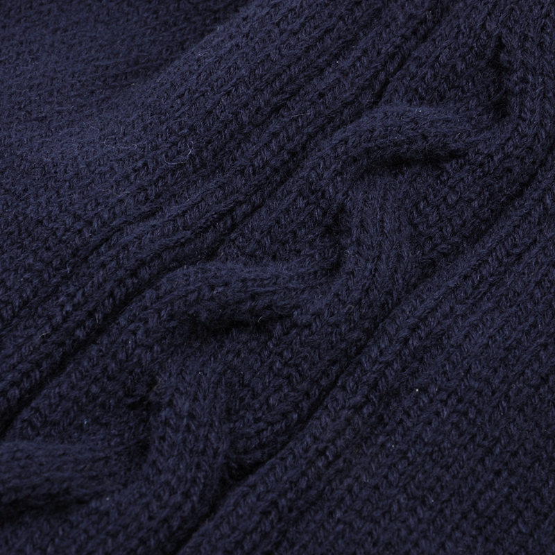 knitted long beanie hat and scarf