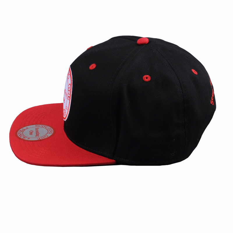 make your own flat brim hat, american style flat cap manufacturer china