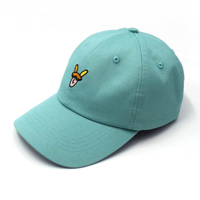 однотонная вышивка 6 панелей вфа бейсболки на заказ