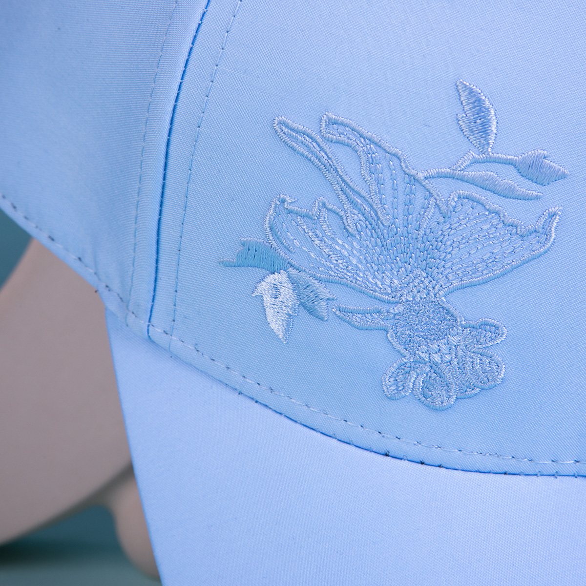 plain embroidery logo baseball hats 6 panels sports cap custom