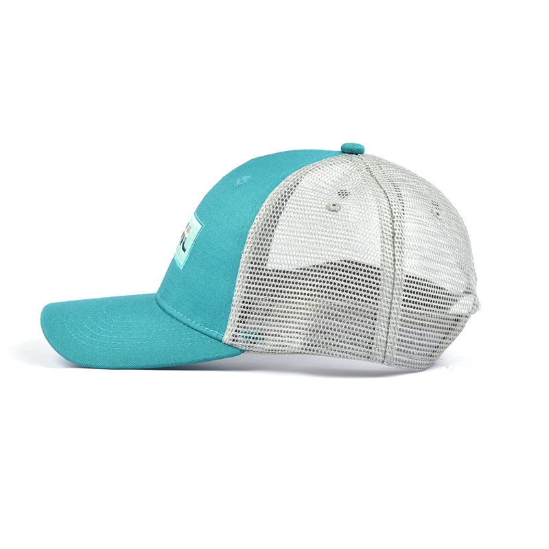 plain flat embroidery baseball trucker caps custom