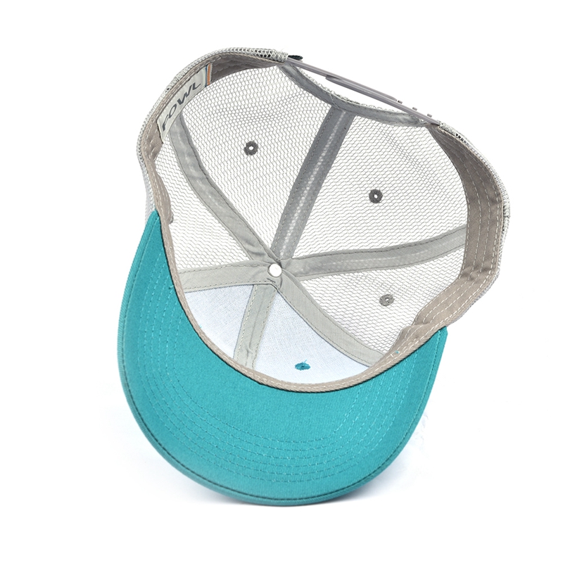 plain flat embroidery baseball trucker caps custom