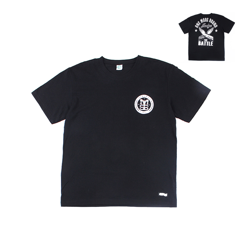 impressão logotipo preto camiseta china personalizado