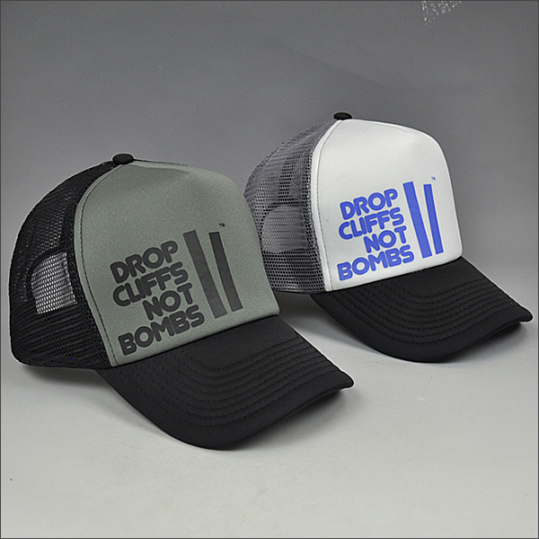 priting mesh trucker hats