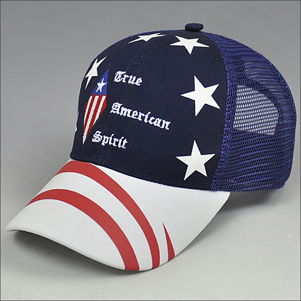 trucker caps with embroidery&printing logo