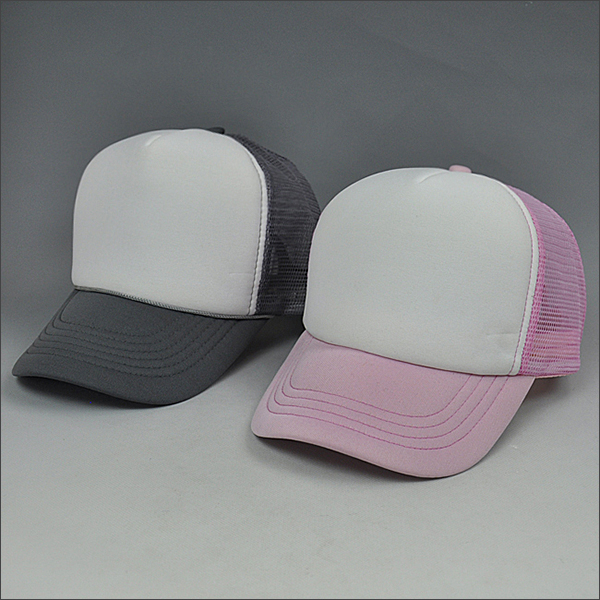 trucker hat with mesh and snapback