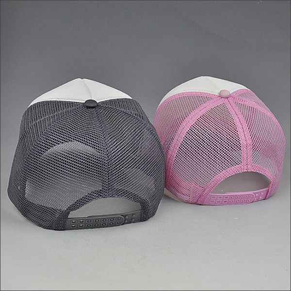 trucker hat with mesh and snapback