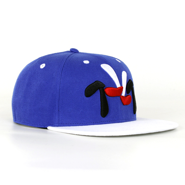 wholesale custom embroidery flat brim snapback cap