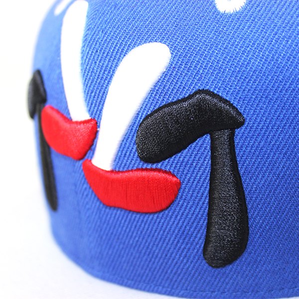 wholesale custom embroidery flat brim snapback cap