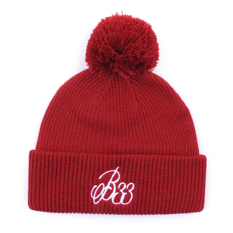 winter hats beanie with fur pom,custom beanie no minimum