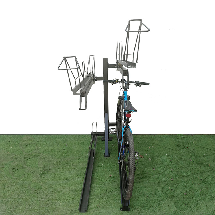 中国 床の床2つの5つの山の両面自転車の自転車の床の駐車場のためのバンのための駐車場 メーカー 床の床2つの5つの山の両面自転車の自転車の床の駐車場のためのバンのための駐車場