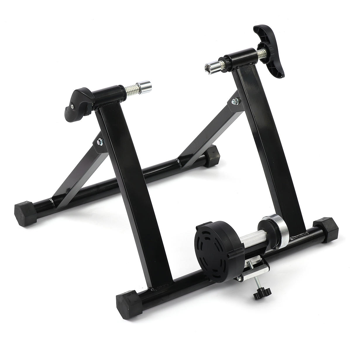 China Bicycle cycle magnetic trainer stand fit 24 indoor exercise bike training stand manufacturer