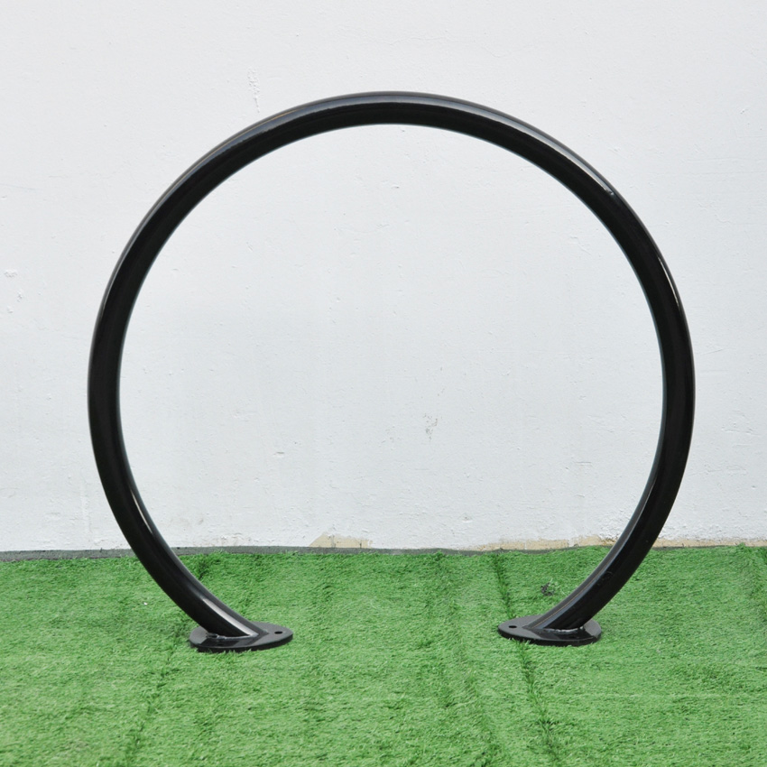 China-Fabrik Kohlenstoffstahl Kreis Fett Fahrradpark Fahrrad-Parkhaus