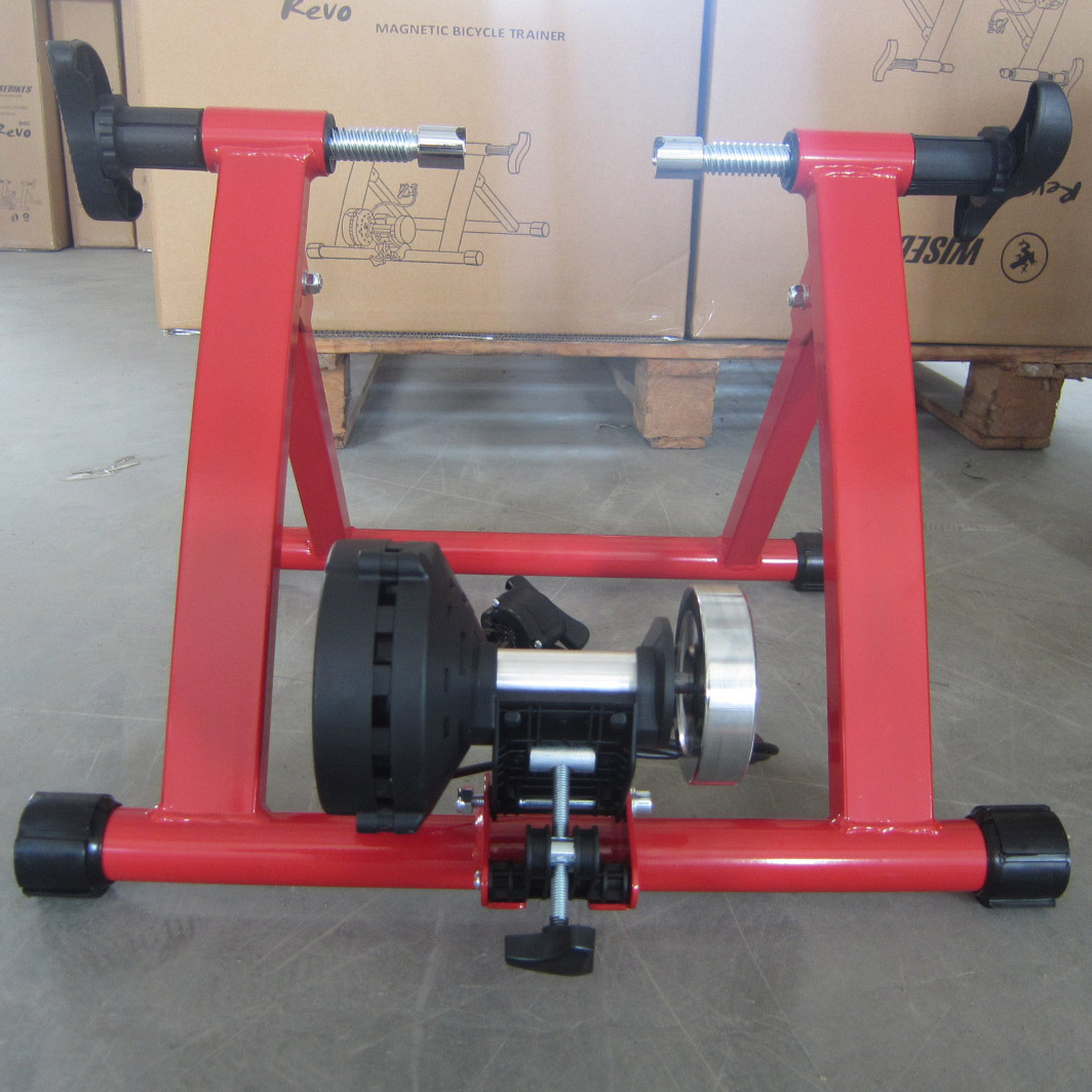 China Stand Up Bike Rack Indoor Cycling Training Wheel Exercise Racing Stand For Stairs manufacturer