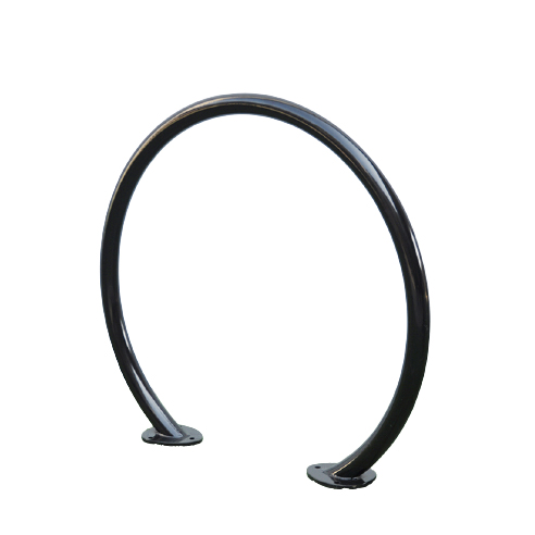 Chine Support de service de vélo galvanisé commercial de type plancher à cerceau unique fabricant