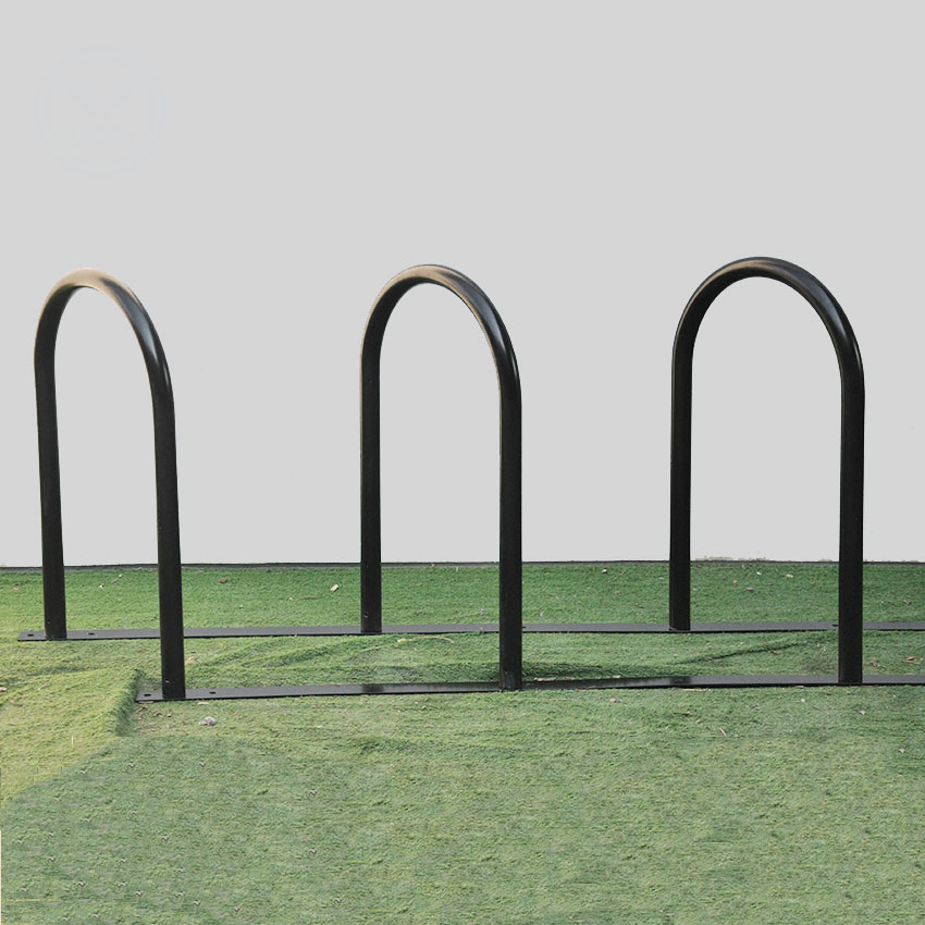 China Steel Tube Floor Mounted Bike Stand Bike Display Rack For 5 Bikes manufacturer Steel Tube Floor Mounted Bike Stand Bike Display Rack For 5 Bikes