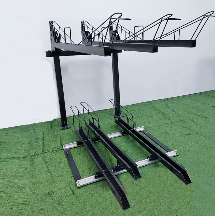 China Storage Commercial 6 Holders Double Layers Double Stand Cycle manufacturer Storage Commercial 6 Holders Double Layers Double Stand Cycle