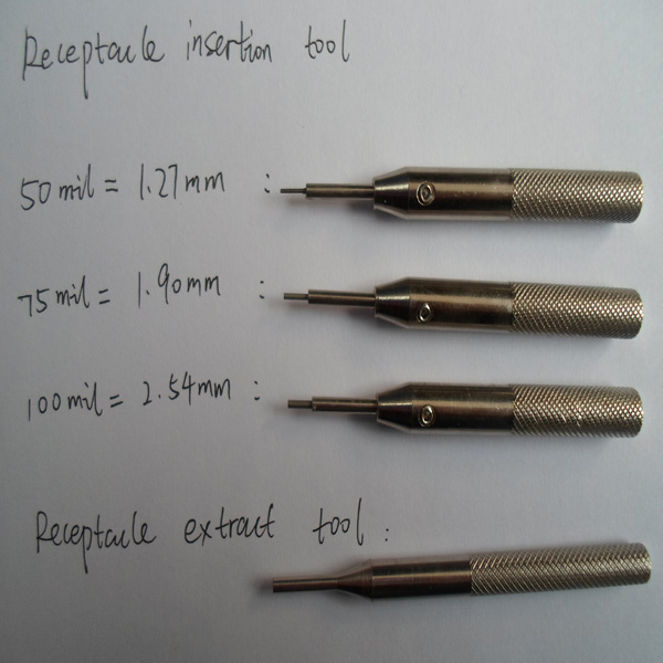 China 50mil 75 mil 100 mil test probe  insertion tool manufacturer