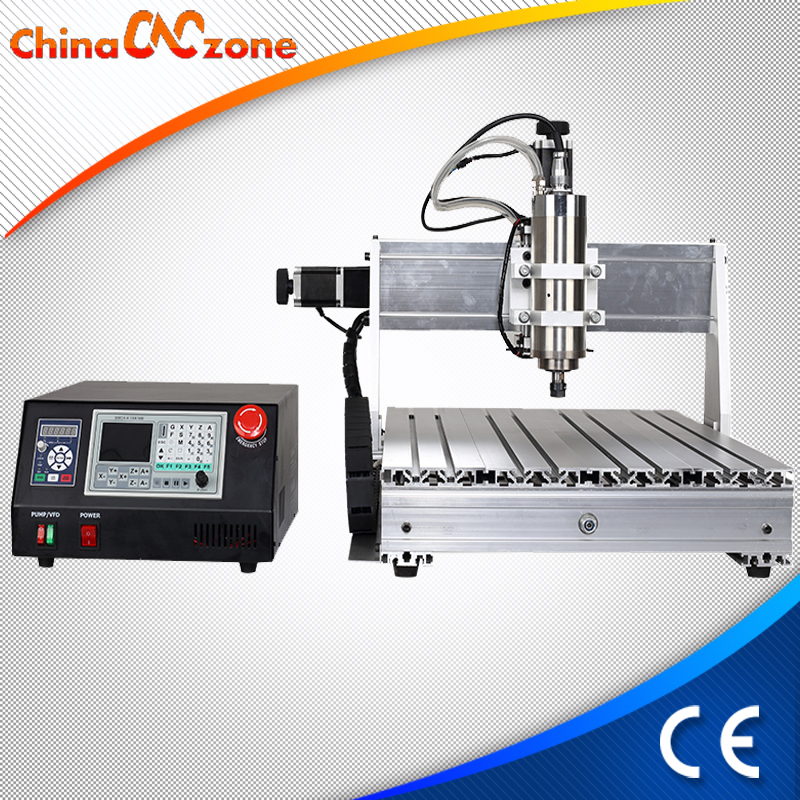 China CNC6040 3 Axis Mini CNC Machine te koop met DSP Controller (1500W of 2200W As)