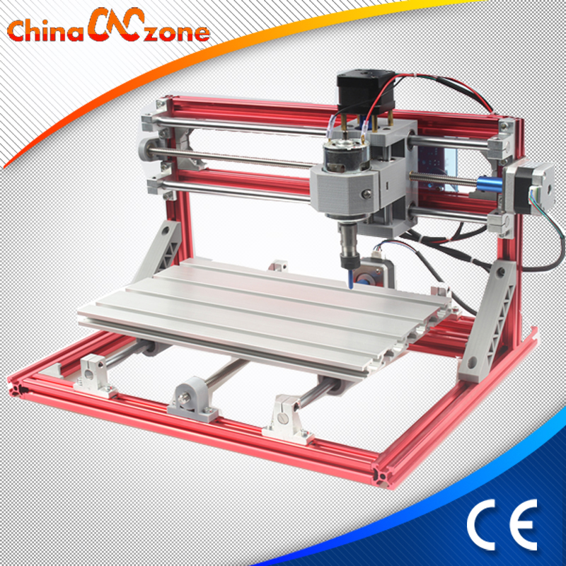 China Hobby Mini bricolaje CNC Router Machine Control GRBL con función de grabado láser