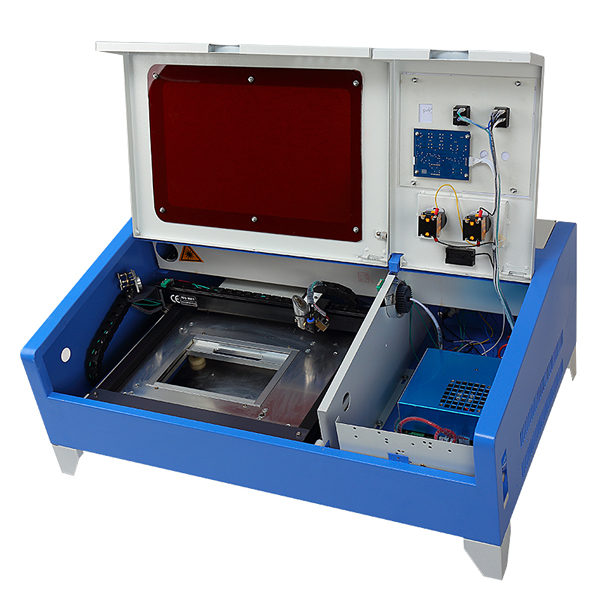 Cortador láser ChinaCNCzone JK 3020 40W China Mini escritorio CO2 DIY en Venta