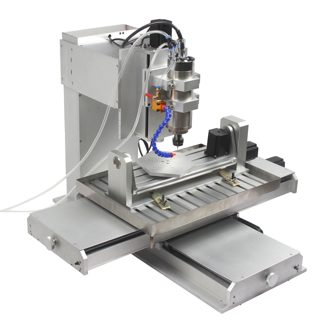 Mais recente Pequeno Desktop 5 Eixos CNC 6040 Router Gravadora De Fresagem a partir de ChinaCNCzone