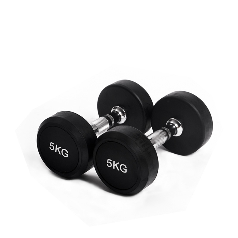 Chine 1-50kg caoutchouc Dumbbell Set / haltère en caoutchouc Hex / dames haltère fournisseur