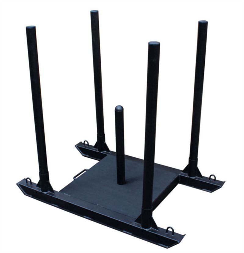 Power Training Sled Fitness Pull And Push Speed weight plate Sled