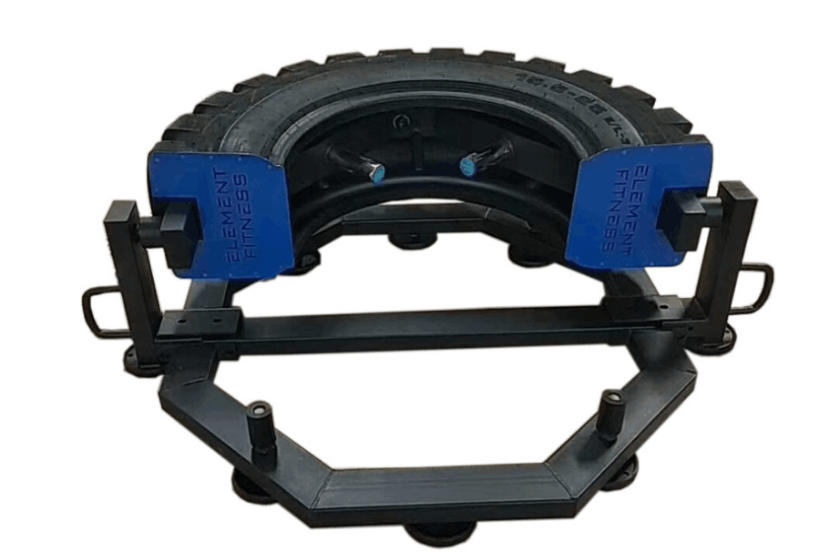 Tirón del neumático del equipo del gimnasio