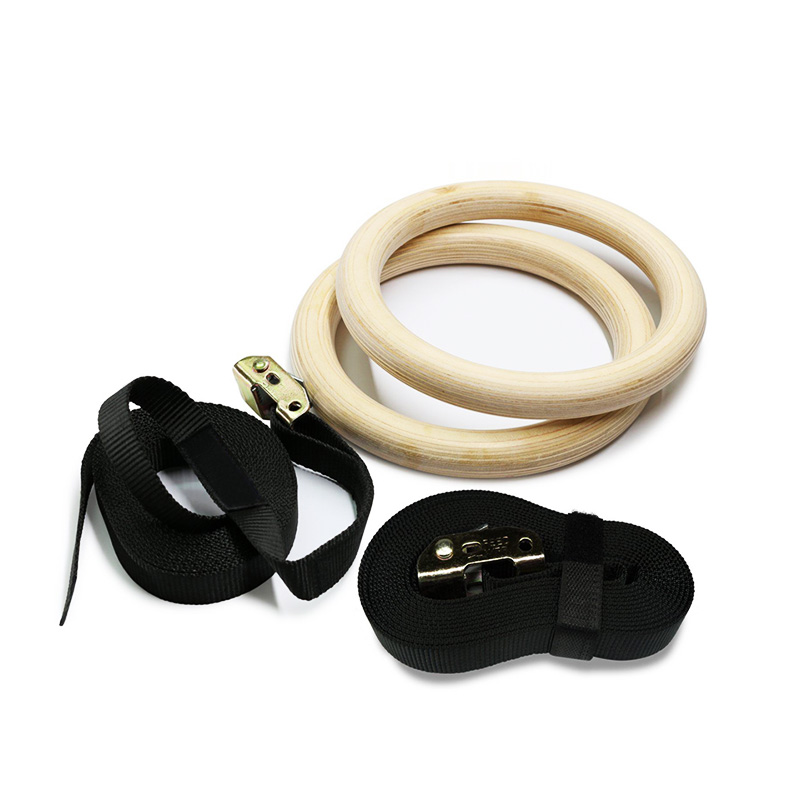 China wooden rings pair with adjustable straps manufacturer